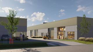 Bedrijfsgebouw op maat van 827 m² in combinatie met 207 m² kantoorruimte te koop.Op de nieuwe industriële ontwikkeling 'THEA' worden 8 loten...