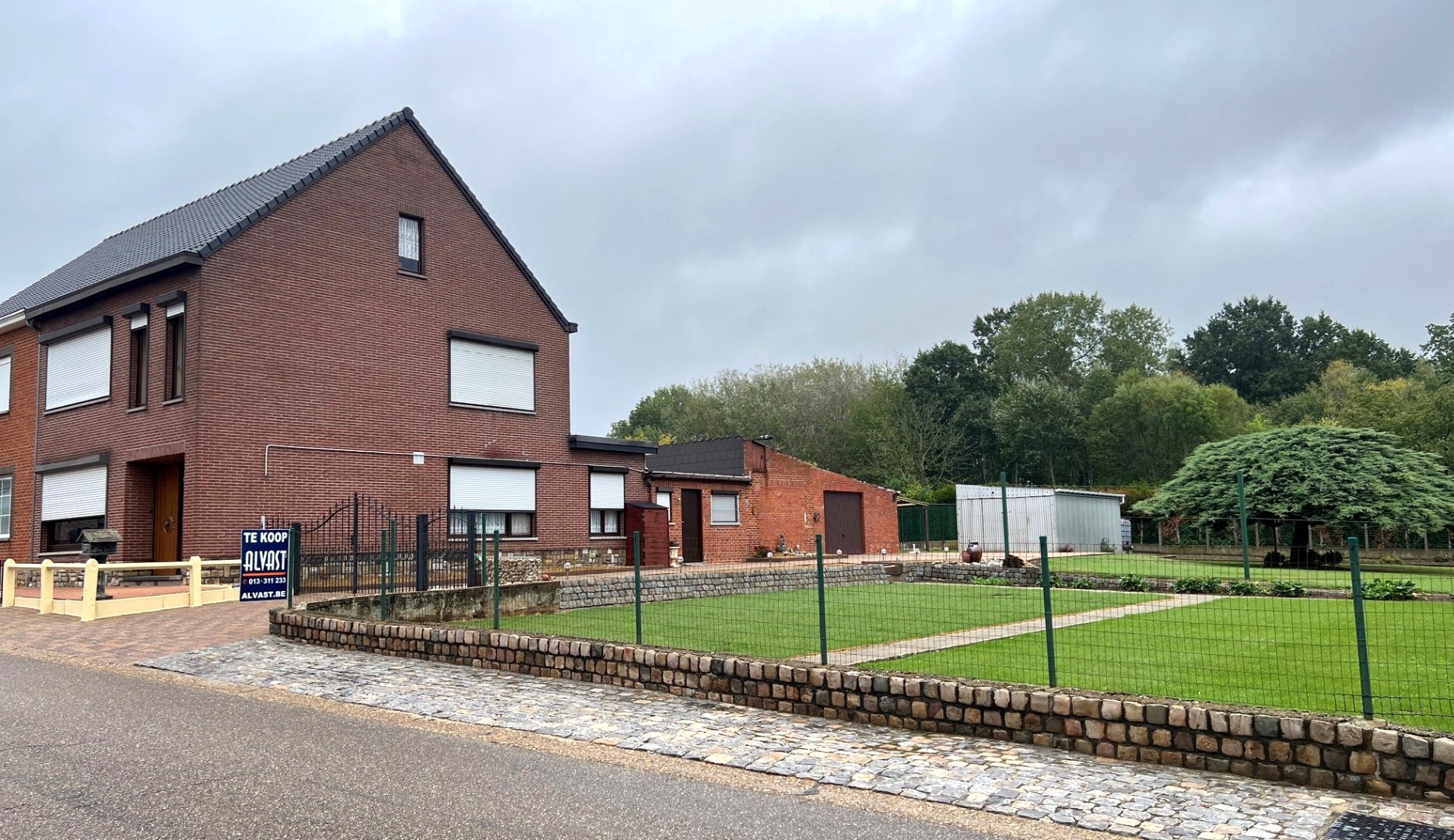 HOB te koop te Loksbergen : 3 slpks, tuin, garage - foto 1