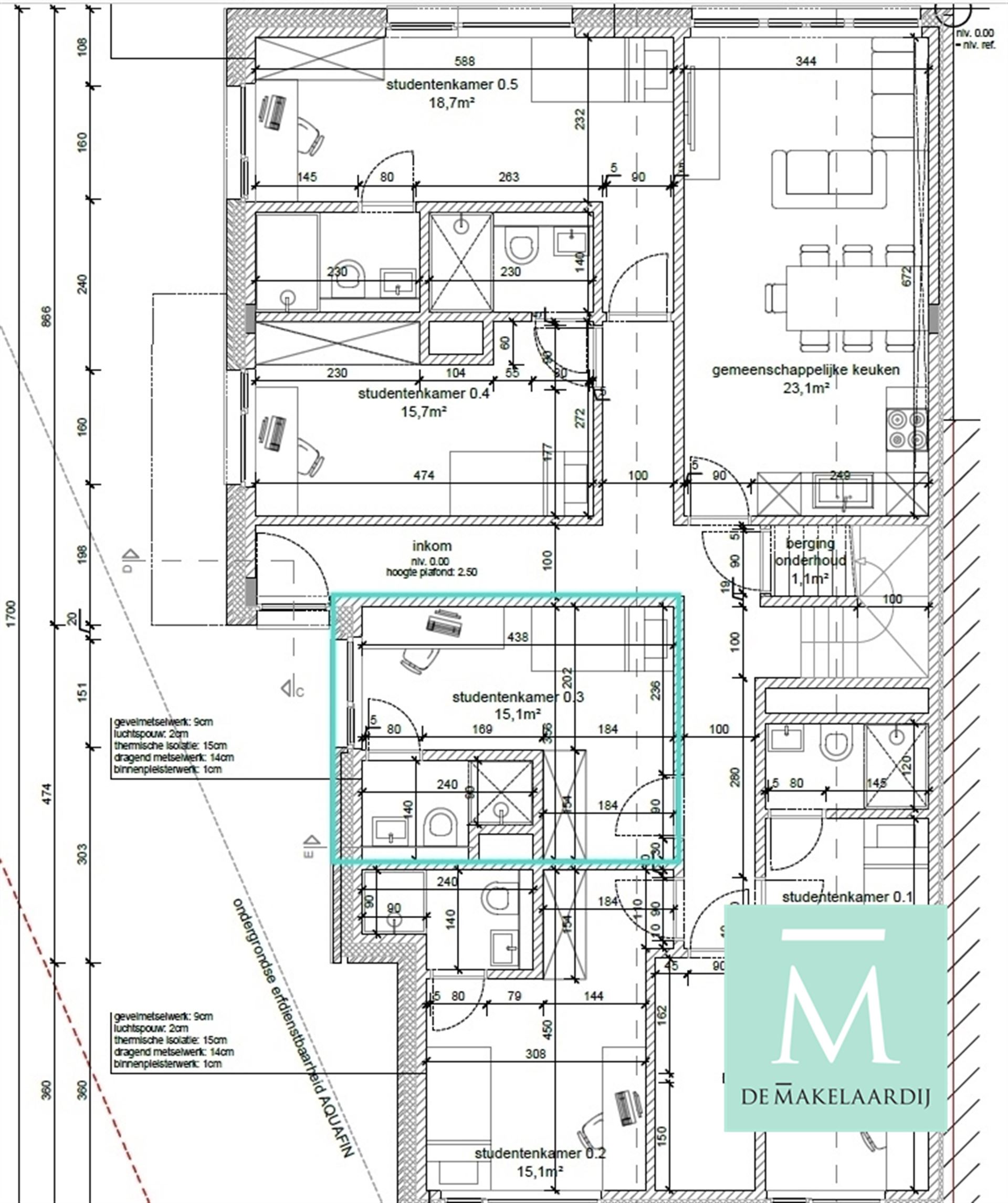 KOT/kamer (enkel voor studenten!) - foto 5
