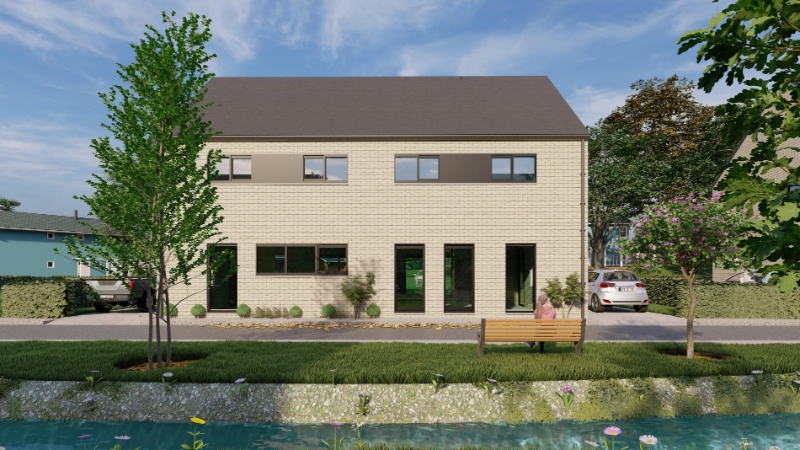 ENERGIE ZUINIGE NIEUWBOUW WONING (3 slpka) IN NIEUWE VERKAVELING OP PERCEEL VAN 3a51ca - foto 1