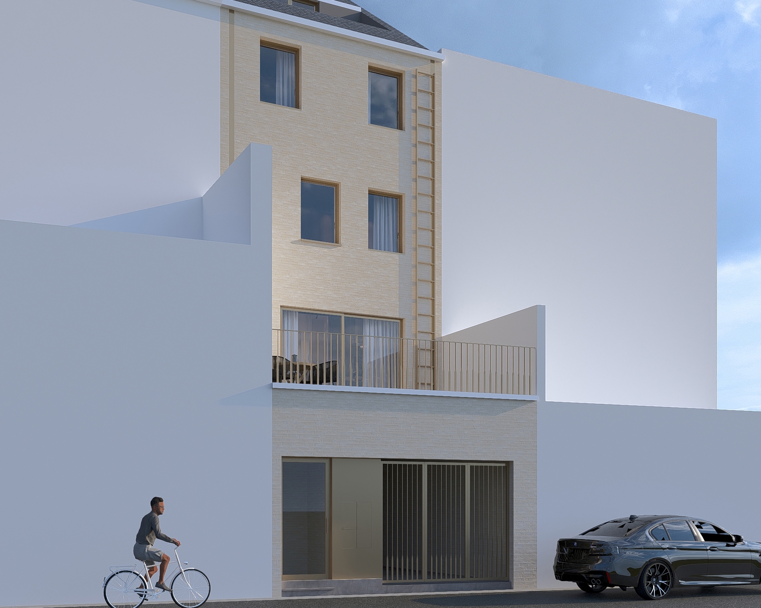 Kleinschalige nieuwbouw studentenresidentie - foto 3