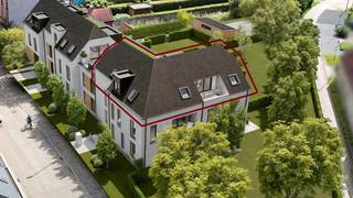 DE WERKEN ZIJN IN UITVOERING - oplevering 4/2027 - REEDS 9 VAN DE 13 APPARTEMENTEN VERKOCHTSCHRIEK - Penthouse van 141m² met ruim terras van 8m² op...