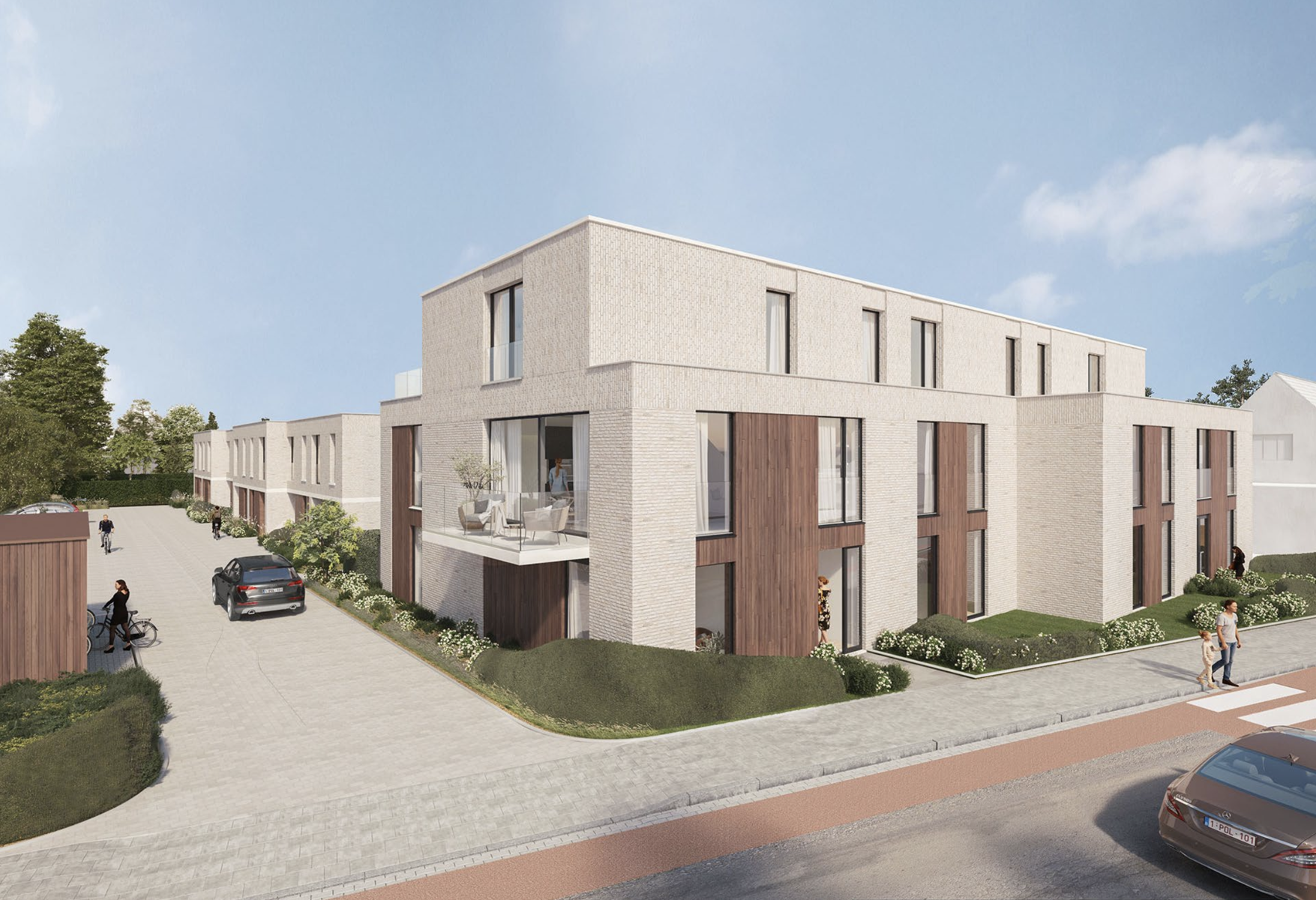 Nieuwbouwappartement (2 slpks) met zonnig terras - foto 3