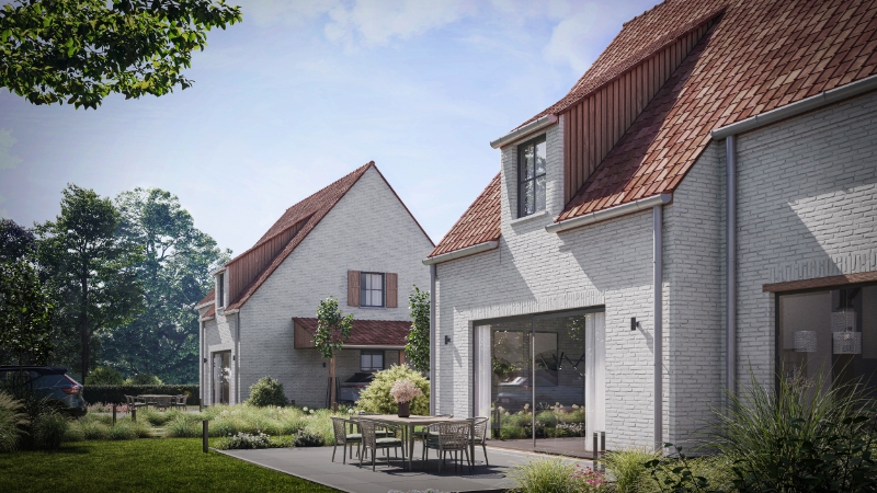Landelijke zuidgerichte nieuwbouwvilla (lot 2) - foto 2