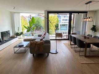 EXCLUSIEF, LUXUEUS, MODERN EN RUIM APPARTEMENT 129M² MET 2 SLAAPKAMERS, 2 DOUCHEKAMERS EN TERRAS MET ZICHT OP DE DIJLE1ste verdieping met lift -...