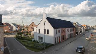 AANKOOP MOGELIJK AAN 6% BTW! <br />Nieuwbouwwoningen in centrum Brecht!<br /><br />Het nieuwbouwproject bestaat uit 5 woningen met bovengrondse parkeerplaatsen of garageboxen.<br /><br />Deze woningen omvatten:<br />Gelijkvloerse verdieping<br />- Privé inkom met trap naar 1e verdieping <br />- Gastentoilet<br />- Ruime leef- en eetruimte met open keuken<br />- Berging aansluitend aan de keuken<br /><br />Eerste verdieping<br />- 3 slaapkamers<br />- Badkamer<br />- Wasplaats<br />- 2e Toilet <br /><br />Zolderverdieping:<br />- Technische ruimte<br />- Royale zolder ca. mogelijkheid tot 4e slaapkamer<br /><br />- Tuin met terras<br /><br />Specificaties:<br />-Ventilatiesysteem type D<br />-Warmtepomp lucht/water afgifte via vloerverwarming<br />-Regenwaterput<br />-Zonnepanelen <br />-Ruime budgetten voorzien ter afwerking van de woning<br /><br />De afwerking van de woongelegenheden kiest u volledig zelf conform de budgetten opgenomen in het lastenboek.<br />Verkoop onder de Wet Breyne!<br />Grondwaarde aan 12%<br />Verkoop constructie onder BTW-stelsel<br /><br />Voor meer informatie kunt u contact opnemen met roy.slachmuylders@deboerenpartners.be van ons kantoor te Malle.