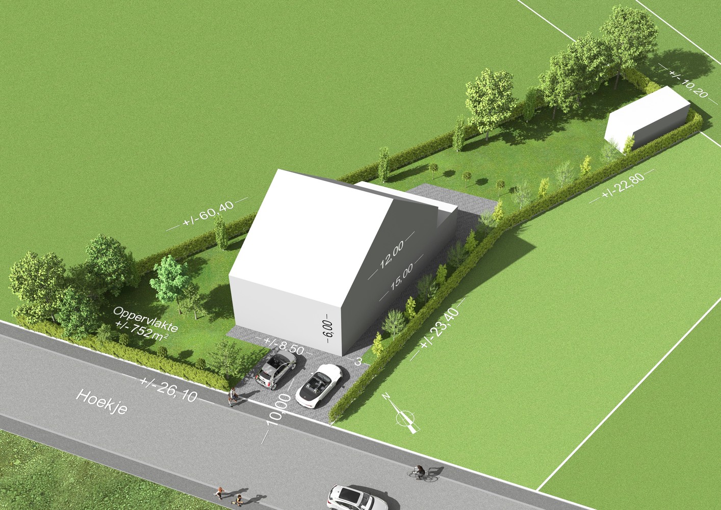 Bouwgrond van 7 are 59 centiare voor open bebouwing op een gunstige locatie in Werchter ! - photo 5