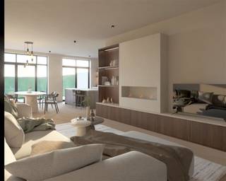 <p>Deze exclusieve nieuwbouwwoning combineert ruimte, comfort en hoogwaardige afwerking op een toplocatie in het centrum van Mol. Mits voldaan aan de wettelijke voorwaarden kan u genieten van het verlaagde btw-tarief van 6%.</p><p>Dankzij de warmtepomp, vloerverwarming en zonnepanelen behaalt dit energiezuinige herenhuis een gunstig E-peil E16.  EPB in opmaak. Bovendien heeft u momenteel nog inspraak in de definitieve afwerking.</p><p>INDELING: inkomhal, gastentoilet, berging/wasruimte, lichtrijke open keuken met eethoek en toegang tot terras en tuin, gezellige zithoek en een via een stijlvolle steeldoor afgescheiden ruimte, ideaal als bureau, speelkamer of aperitiefhoek.</p><p>Op de eerste verdieping bevinden zich een nachthal, een master bedroom met dressing (ca. 21 m²) en toegang tot een dakterras van ca. 32 m², een tweede slaapkamer (ca. 13,5 m²) en een badkamer.</p><p>De zolderverdieping omvat twee ruime slaapkamers van ca. 18 m² en 21 m² en een technische berging.</p><p>Verder is de woning volledig onderkelderd, zijn de verdiepingen bereikbaar via een trap en is er een schacht voorzien voor de plaatsing van een lift. <br />Via de achterzijde bereikt u de carport met tuinberging, en nog een extra parkeerplaats. De omheinde tuin met terras van ca. 25 m² vormt een oase van rust midden in het centrum.</p><p>Winkels, scholen, horeca en openbaar vervoer bevinden zich op wandelafstand.</p><p>Maak snel uw afspraak!  Bel vandaag nog: 0486 63 14 65</p>