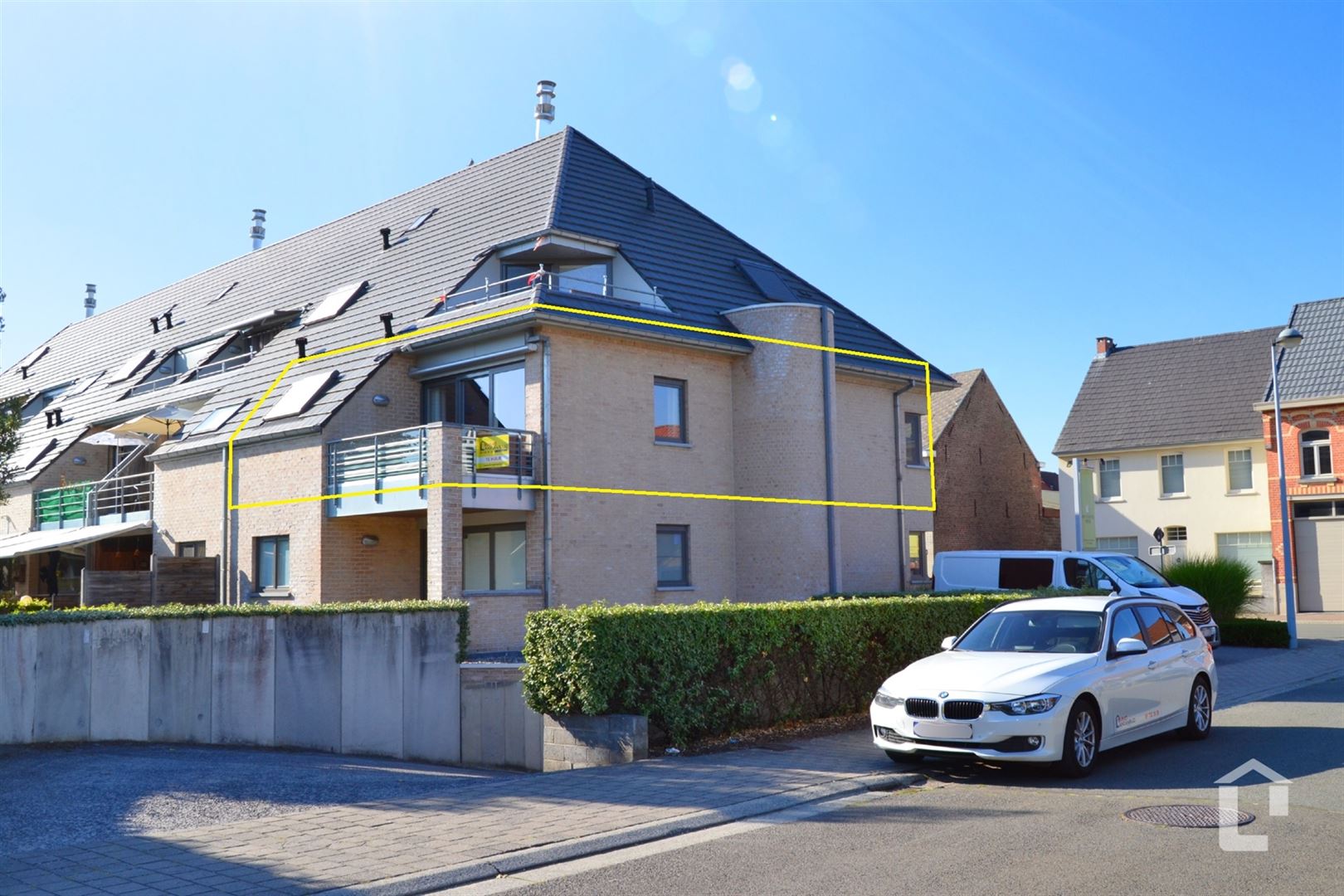 Recent 2-slaapkamer appartement met zonnig terras te Zingem - foto 1