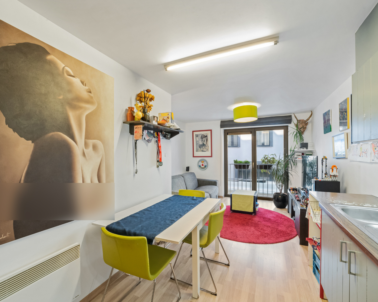 Instapklaar één slaapkamer appartement in hartje Blankenberge vlakbij het strand - foto 4