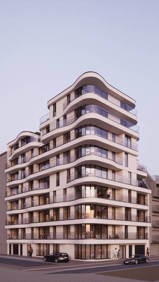 Residentie Dunes zal gebouwd worden op de hoek van de Leopoldlaan en Vlaanderenstraat. In dit gebouw komen appartementen met 1, 2 of 3 slaapkamers steeds voorzien van mooie zonneterrassen. De appartementen hebben zijdelings zicht op zee en/of open zicht op beschermd duinengebied en hinterland. Een uniek toparchitectuur op een topligging. Parking mogelijk in gebouw. Gemeenschappelijke fietsenberging voorzien.