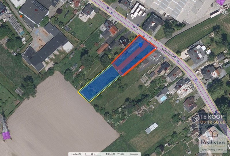 Bouwgrond aan de Melbeekstraat 21B, 3500 Hasselt - met of zonder woning - foto 5