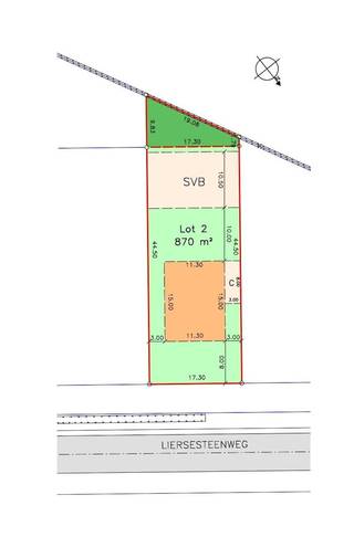 Een perceel bouwgrond voor open bebouwing en gelegen op 8a 70ca met een straatbreedte van 17,30m. Het perceel is gelegen in woongebied met...
