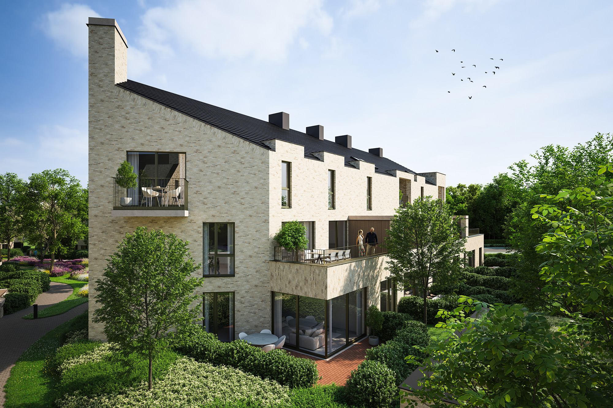 POIR: 55 appartementen en woningen in het centrum van Lennik - foto 2