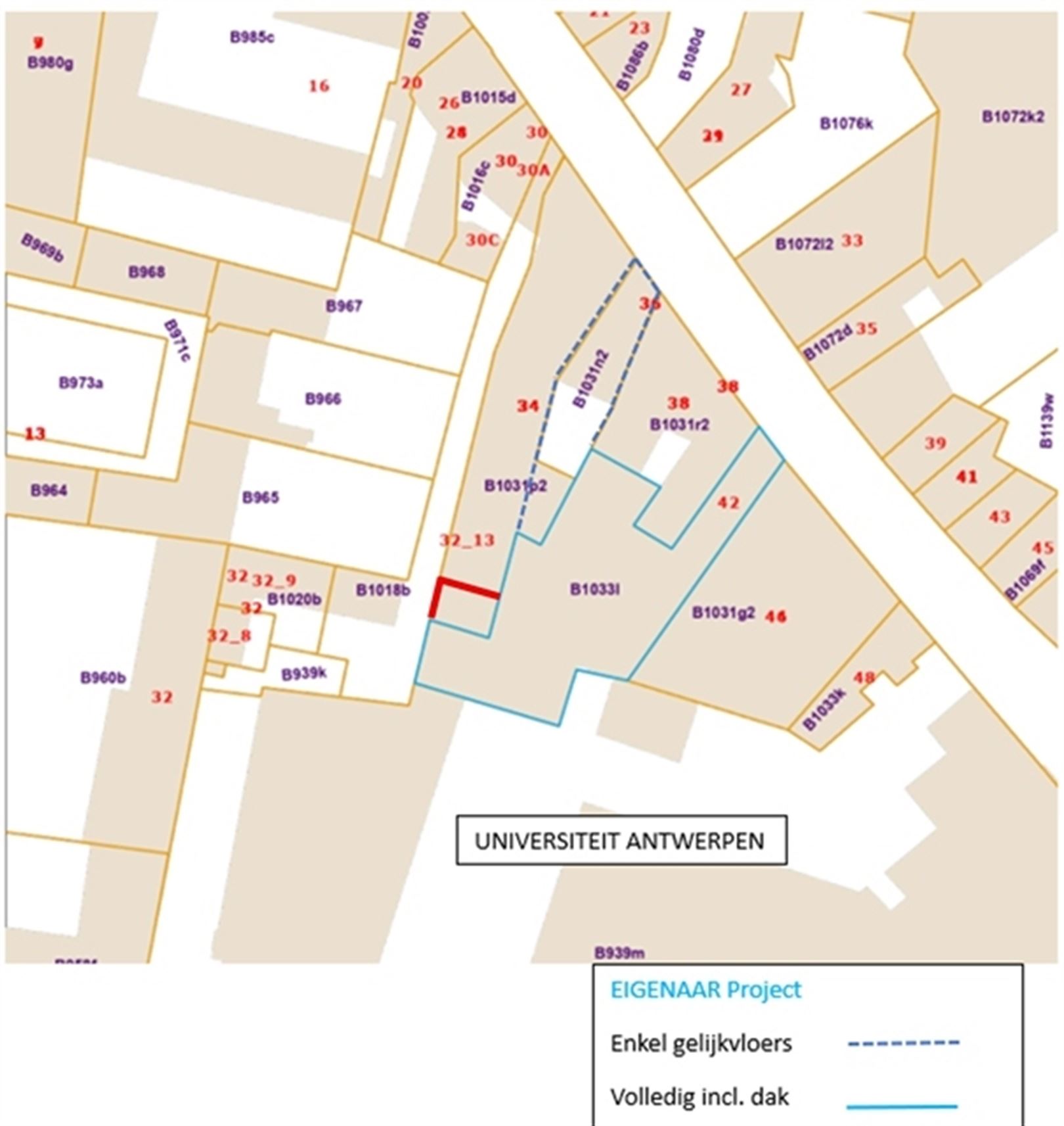 UNIEKE KANS! 1025 M² OPP. BEW. +  GEMENGDE EIGENDOM - PROJECT - OPBRENGSTEIGENDOM - DEELS VERGUND - foto 2