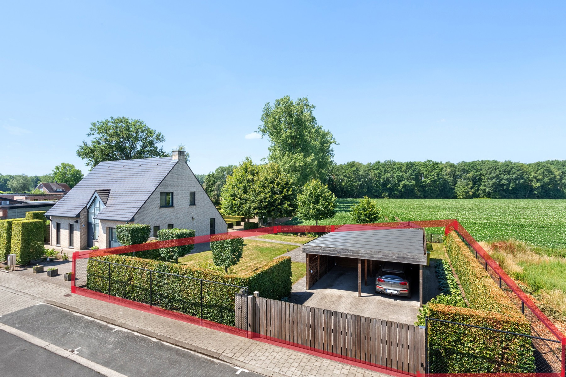 Bouwgrond voor open bebouwing (503m²) in doodlopende straat - foto 1