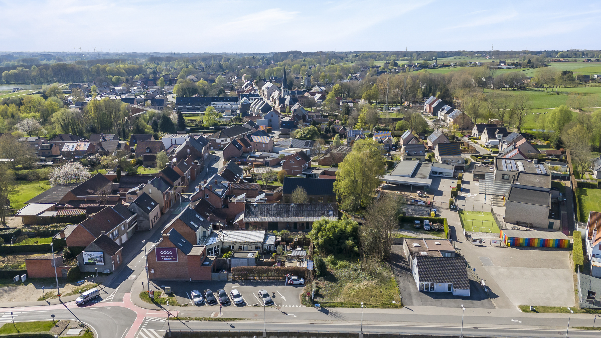 Bouwgrond voor een halfopen bebouwing in Elversele - foto 4
