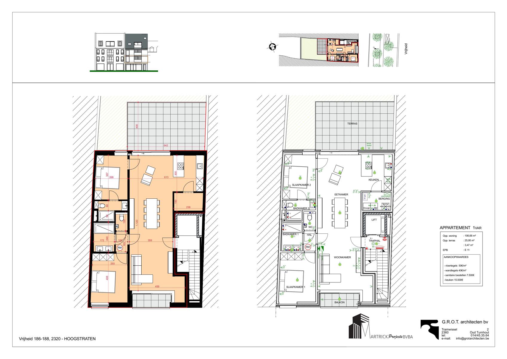 Morello A1 | 106 m² appartement met 2 slpk. en ruim terras - foto 4