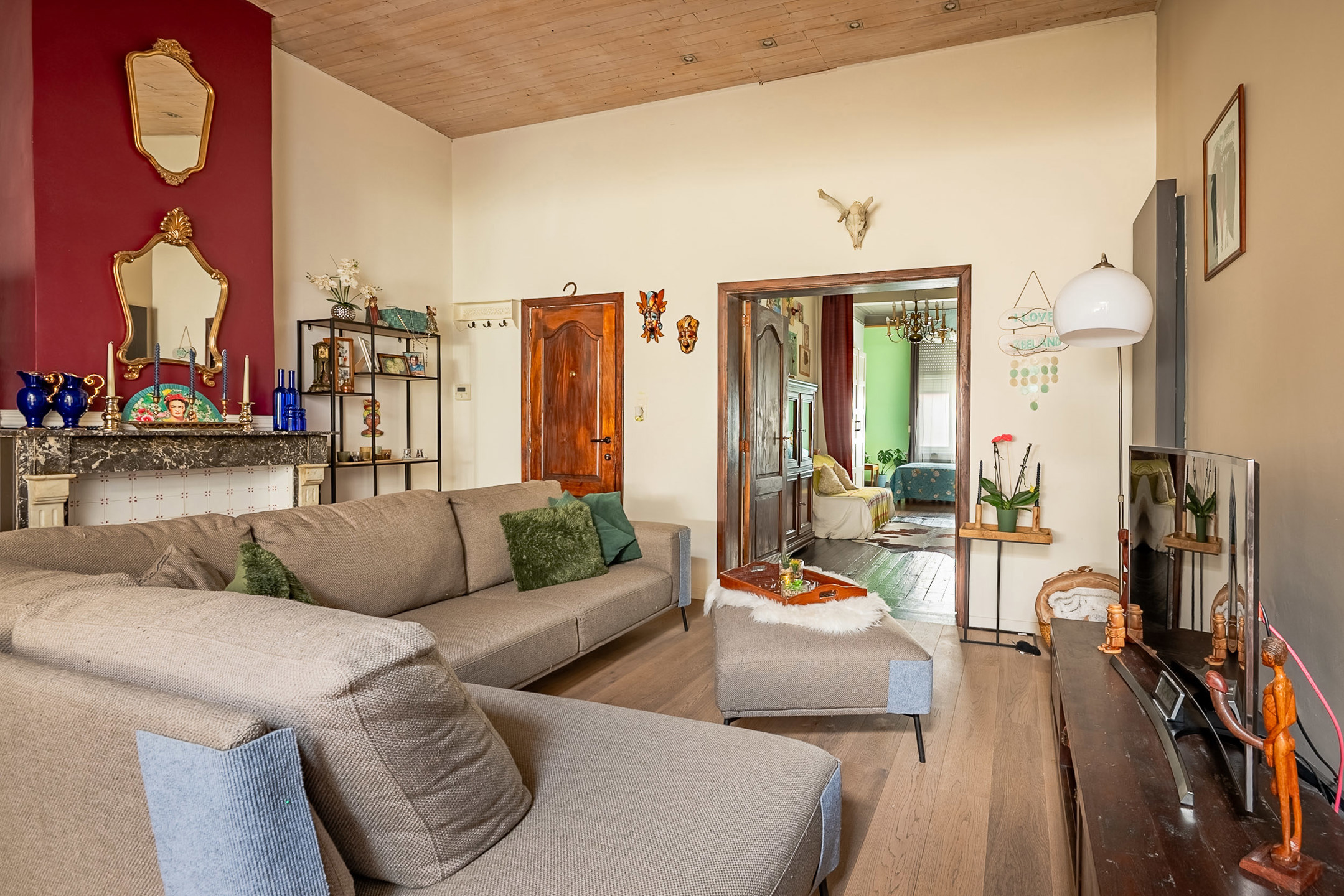 Karaktervol gelijkvloers appartement met stadstuin - foto 4