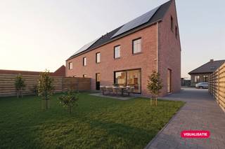 In het hart van Wortel (Hoogstraten) wordt deze stijlvolle nieuwbouwwoning gerealiseerd op een perceel van ca. 323 m². De woning combineert...