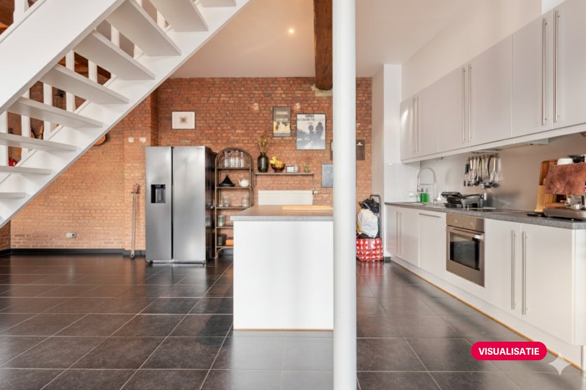 Duplex loft met hobbyruimte en terras te koop te Antwerpen. - foto 4