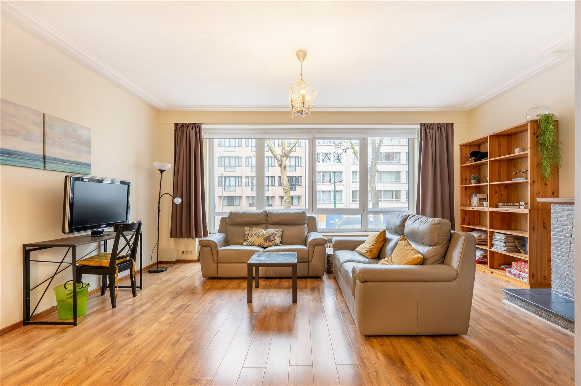 Gemeubeld appartement met 2 slk + terras - foto 3