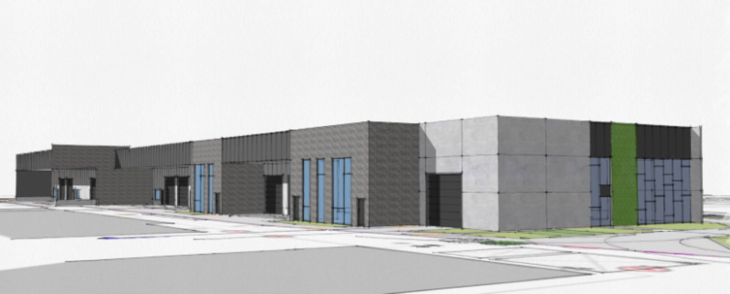 Nieuwbouw KMO unit van 387m² met 2 sectionale poorten te koop op toplocatie! - foto 2