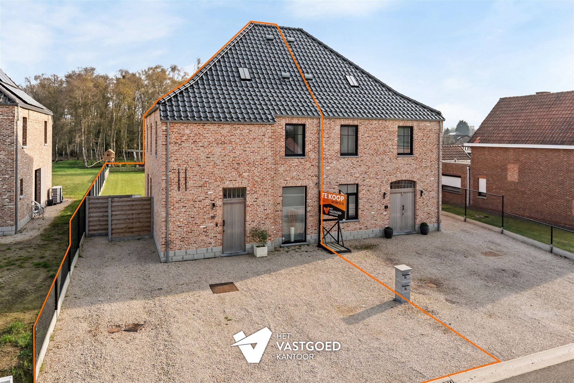 ENERGIEZUINIGE NIEUWBOUWWONING (E21) OP PERCEEL VAN 6A63CA IN GROENE DOCH CENTRALE OMGEVING - foto 2