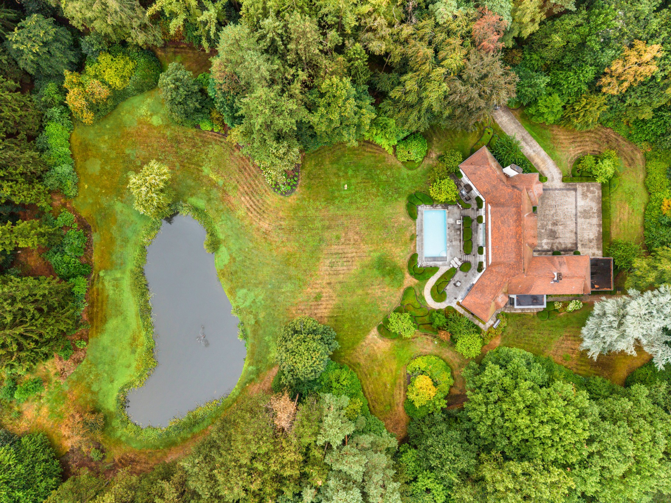Uitzonderlijk landhuis op privédomein van ruim 1,6 hectare - foto 4