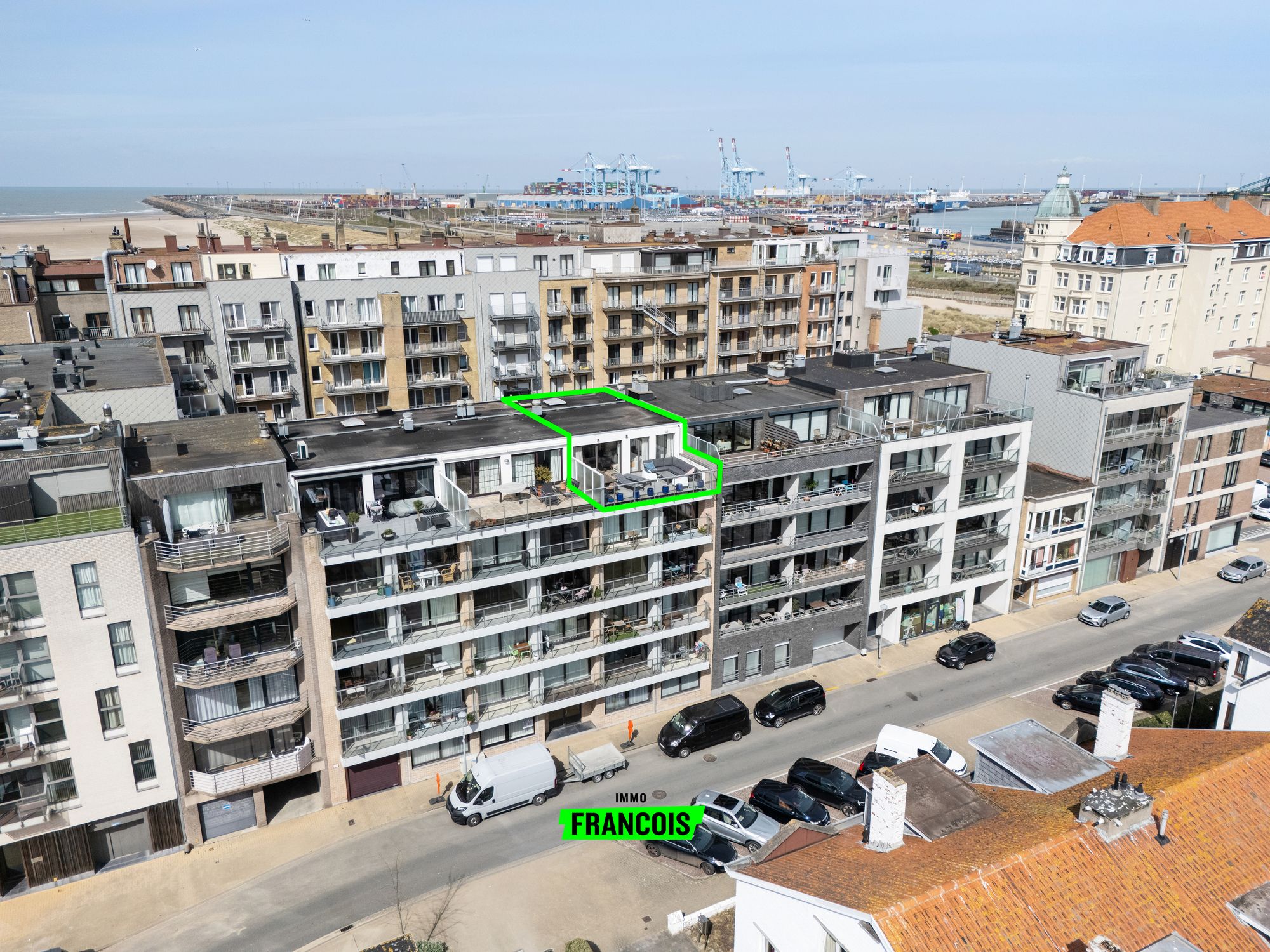 Penthouse met twee slaapkamers in de gegeerde strandwijk van Zeebrugge - foto 2