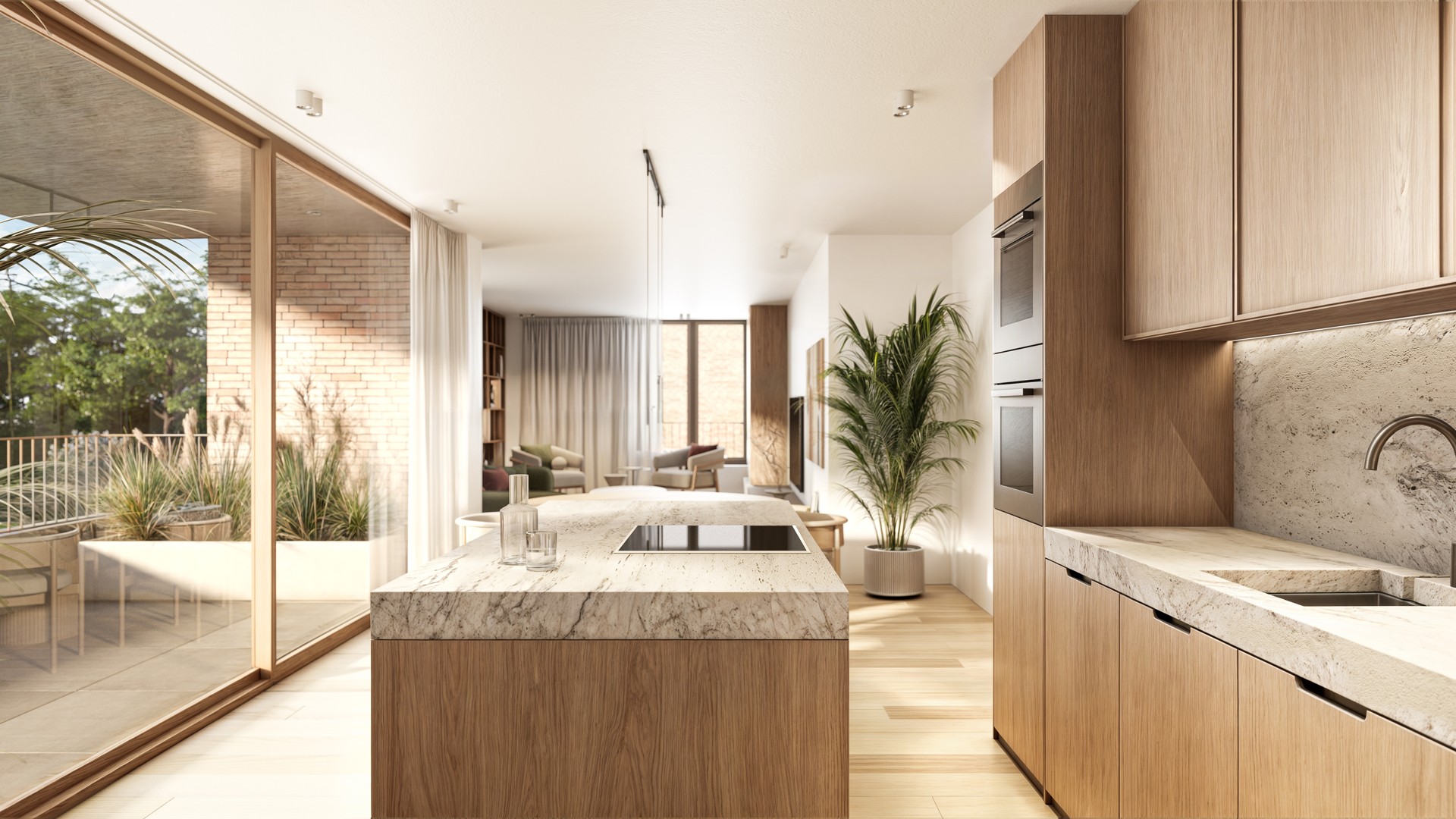 Modern 1-slpk BEN-appartement met terras in autovrije site, Zichem - photo 2