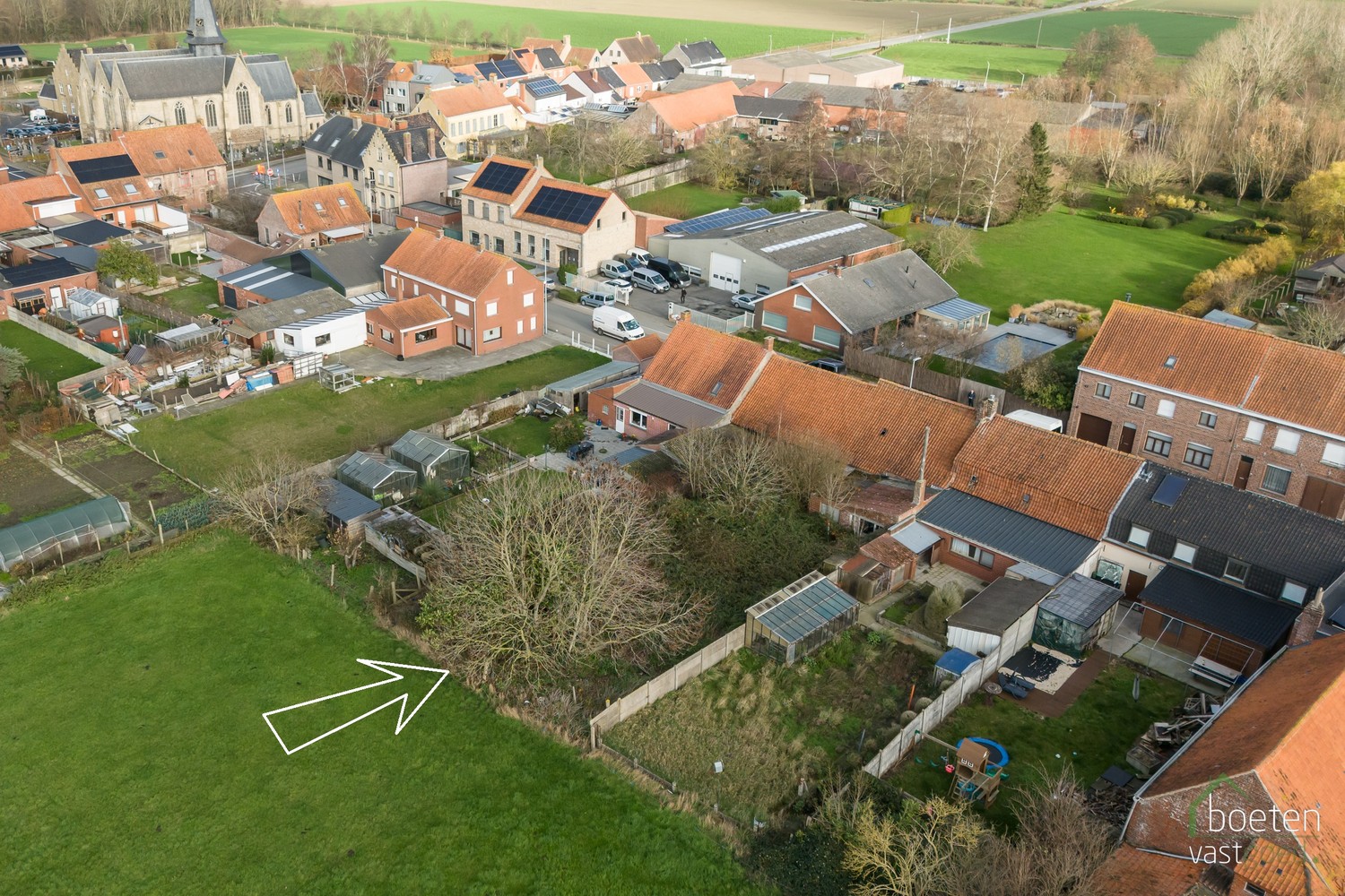 KROMBEKE: 3 loten bouwgrond in goedgekeurde verkaveling, georiënteerd naar de avondzon en geen bouwverplichting. - foto 4