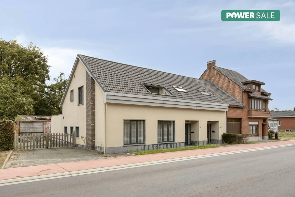 Opbrengsteigendom met 2 appartementen en hangaar te Lummen - foto 2