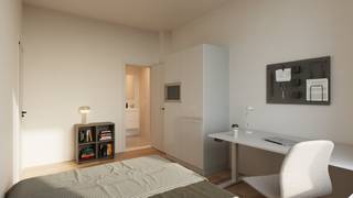 Deze totaalrenovatie van een herenwoning in de Jan-Pieter Minckelersstraat 18 in het centrum van Leuven omvat 8 trendy gemeubelde studentenkamers met eigen sanitair.  Met een plafondhoogte tot 3m20 en oppervlaktes tussen 12m² en 25m² een absolute troef voor toekomstige studenten !  Dit mooie renovatieproject is met zijn ligging nabij het station van Leuven, de Diestsestraat en de Bondgenotenlaan ook gelegen op wandelafstand van de verschillende campussen. <br />Het bestaande gebouw wordt teruggebracht tot op zijn ruwbouw en wordt vervolgens volledig afgewerkt met kwalitatieve en hoogstaande materialen, met smaak en oog voor detail.   De oplevering is gepland in februari 2026 met Energielabel A en met de aanwezigheid van zonnepanelen.<br />Plannen en brochure kan u vinden onder "downloads".  Voor meer info kan u me bereiken op 0477 284876 of via vincent@immojanstas.be