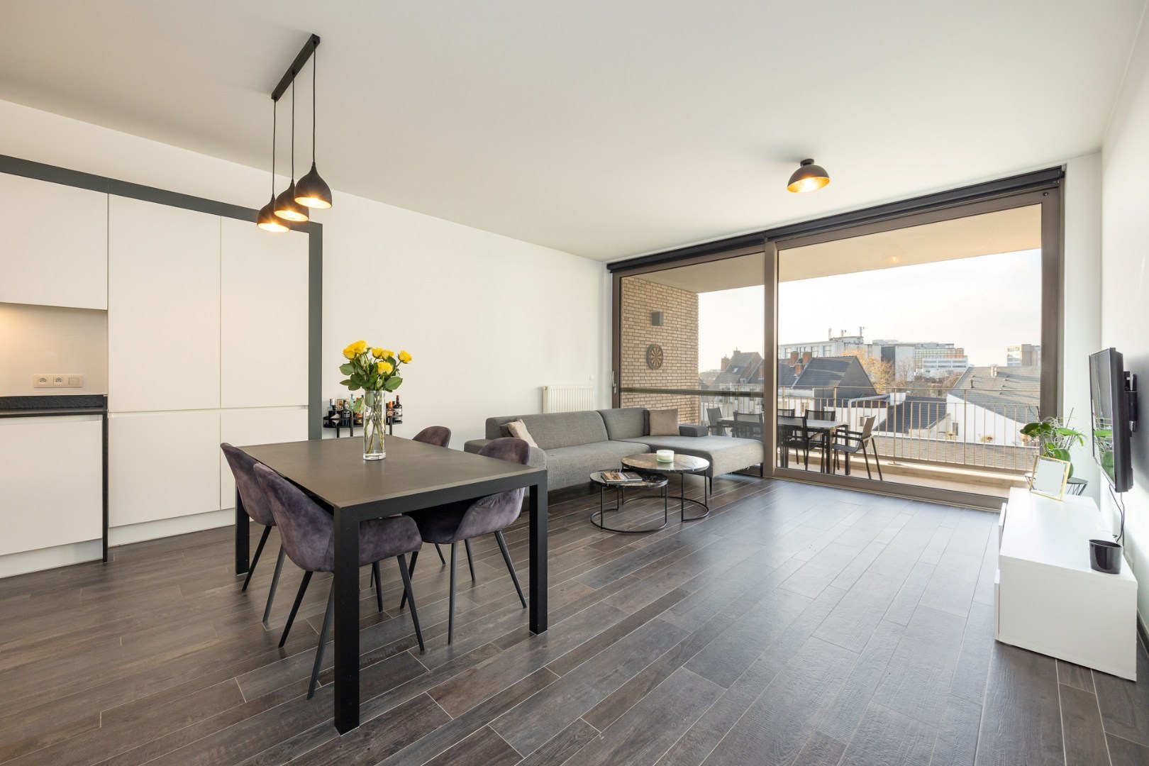 Modern appt met 2 slpk en ruim terras nabij 't Eilandje! - foto 5