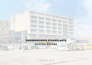 Een ruime staanplaats gelegen in de ondergrondse parking nabij het station van Brugge.De parking is afgesloten via een metalen poort.Voor meer...