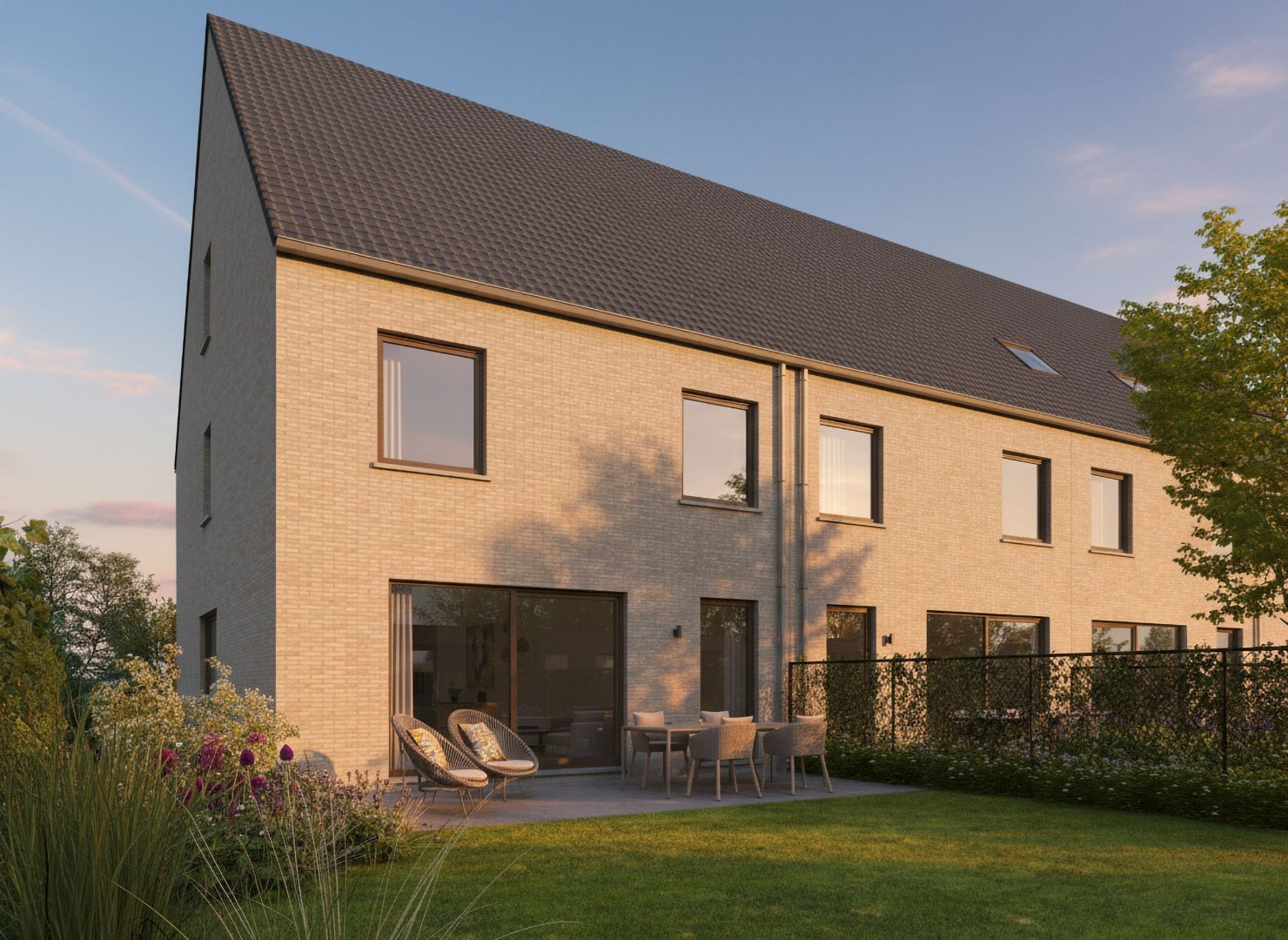 Ruime GBB nieuwbouwwoning met 3 slpks ( of meer ), terras en tuin! Reeds 50% verkocht! - foto 5