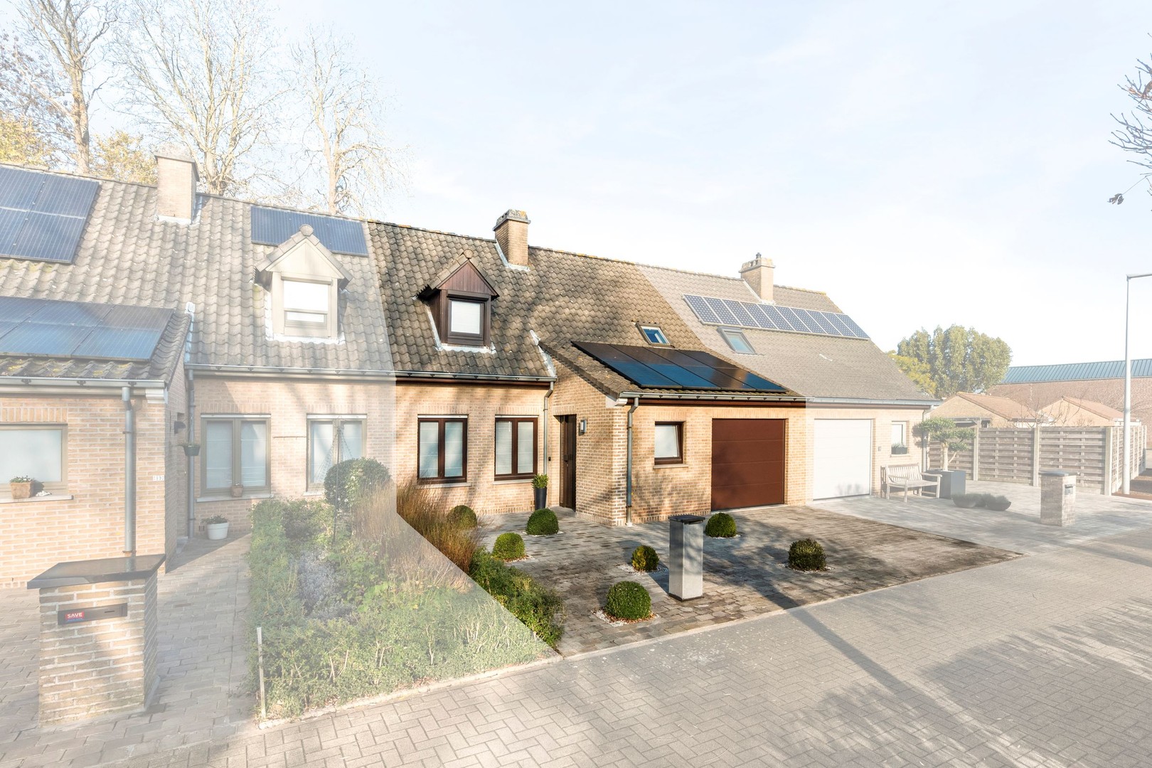 Instapklare, verzorgde en energiezuinige woning met garage, 3 slaapkamers en tuintje te Marke - foto 1