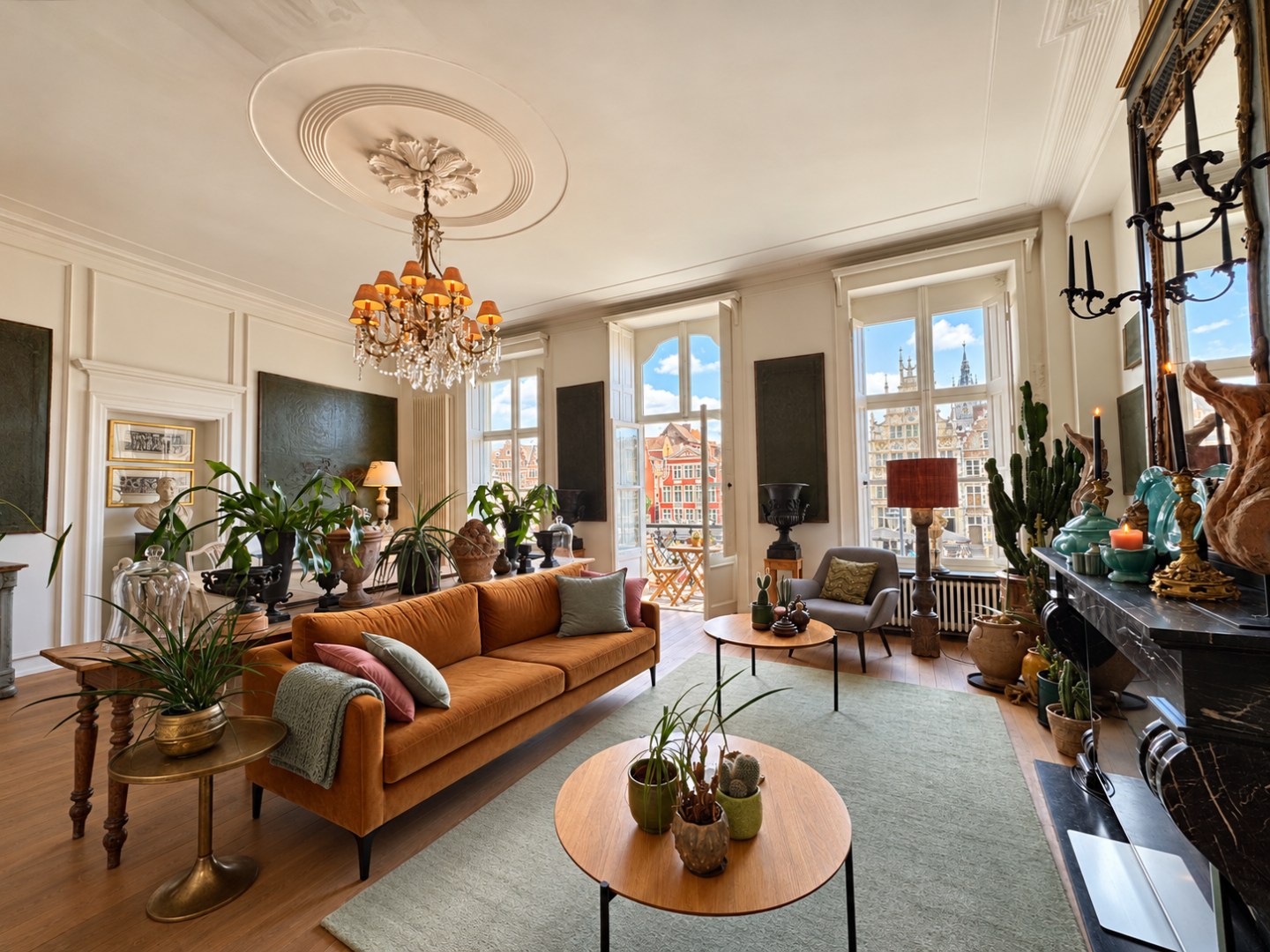 Karaktervol 2-slaapkamer appartement met uniek zicht op het water aan de Korenlei - foto 5
