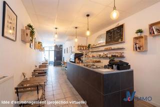 Samenstelling:Kelder: Kelder: 26.84 m²Begane grond: Commerciële ruimte: 44.37 m², Keukenruimte en WC: 21.11 m², Berging: 12.41 m² . Uitrusting...