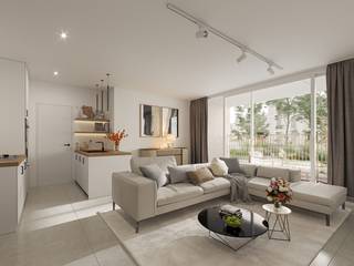 <strong>Ontdek nu de lanceringsactie van Park RSL!</strong> Voor de eerste vijf verkopen krijgen de kopers een gratis ondergrondse staanplaats. Park RSL is een nieuwbouwproject in het centrum van Roeselare, gelegen nabij de Kleine Bassin en op wandelafstand van de Grote Markt, het station en de Ooststraat. Het project omvat drie stijlvolle gebouwen: Residentie Roterie, Spinnerie en Linnerie. Dit woonproject biedt een perfecte balans tussen rust en stadsleven. De groene omgeving creëert een oase van rust, terwijl alle stedelijke voorzieningen binnen handbereik zijn. Dit 1-slaapkamerappartement in Residentie Spinnerie op de eerste verdieping beschikt over een bewoonbare oppervlakte van ca. 63m² en een terras met een oppervlakte van ca. 5,3m². Duurzaamheid, wooncomfort en een groene leefomgeving staan centraal in dit project. Ieder appartement krijgt een ondergrondse staanplaats aangewezen en deze is verplicht aan te kopen en niet inbegrepen in de vermelde prijs. De bouwwerken starten in de zomer van 2025. Brecht organiseert voor dit project afspraken op kantoor, mits het maken van een afspraak via 051 67 67 57. Meer algemene informatie is terug te vinden via www.bordes.be