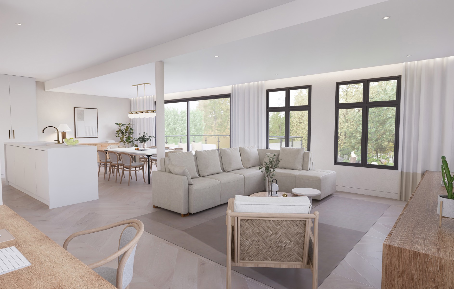 Apartment for sale in Lede with 1 bedroom - photo 4