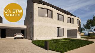 In de Larenstraat 53 te Beerse vindt u deze ruime nieuwbouwwoning op een rustige ligging, met een vlotte verbinding naar winkels, scholen en invalswegen. Hier combineert u een aangenaam wooncomfort met de rust van een residentiële buurt.<br /><br />Op het gelijkvloers komt u binnen via de inkomhal met gastentoilet en trap, waarna de woning zich opent naar een lichtrijke leefruimte die mooi in verbinding staat met de tuin en het terras. Aansluitend is er een praktische berging voorzien. De eerste verdieping telt drie volwaardige slaapkamers en twee badkamers, waardoor er ruimte is voor zowel een gezin als logees. De zolder biedt bijkomende mogelijkheden. De tuin met aansluitend terras biedt een fijne buitenruimte om van te genieten. Uw wagen parkeert u gemakkelijk onder de overdekte staanplaats naast de woning.<br /><br />Dankzij de aanwezige zonnepanelen, warmtepomp en ventilatiesysteem is deze woning energiezuinig en klaar voor de toekomst.<br /><br />Troeven:<br />- Rustige ligging in Beerse met goede bereikbaarheid<br />- Ruime leefruimte met veel lichtinval en tuinzicht<br />- Zolder met extra mogelijkheden<br />- Overdekte autostaanplaats<br />- Energiezuinig met zonnepanelen en warmtepomp<br /><br />Prijzen en lastenboek zijn beschikbaar op kantoor. Het project voldoet aan de voorwaarden verlaagd tarief "afbraak en werderopbouw". Mogelijkheid tot het aankopen aan 6% BTW. Voor meer informatie kan u contact opnemen met ons kantoor in Beerse op het nummer 014/61.61.64 of via kristof@vastgoedpartners.be.