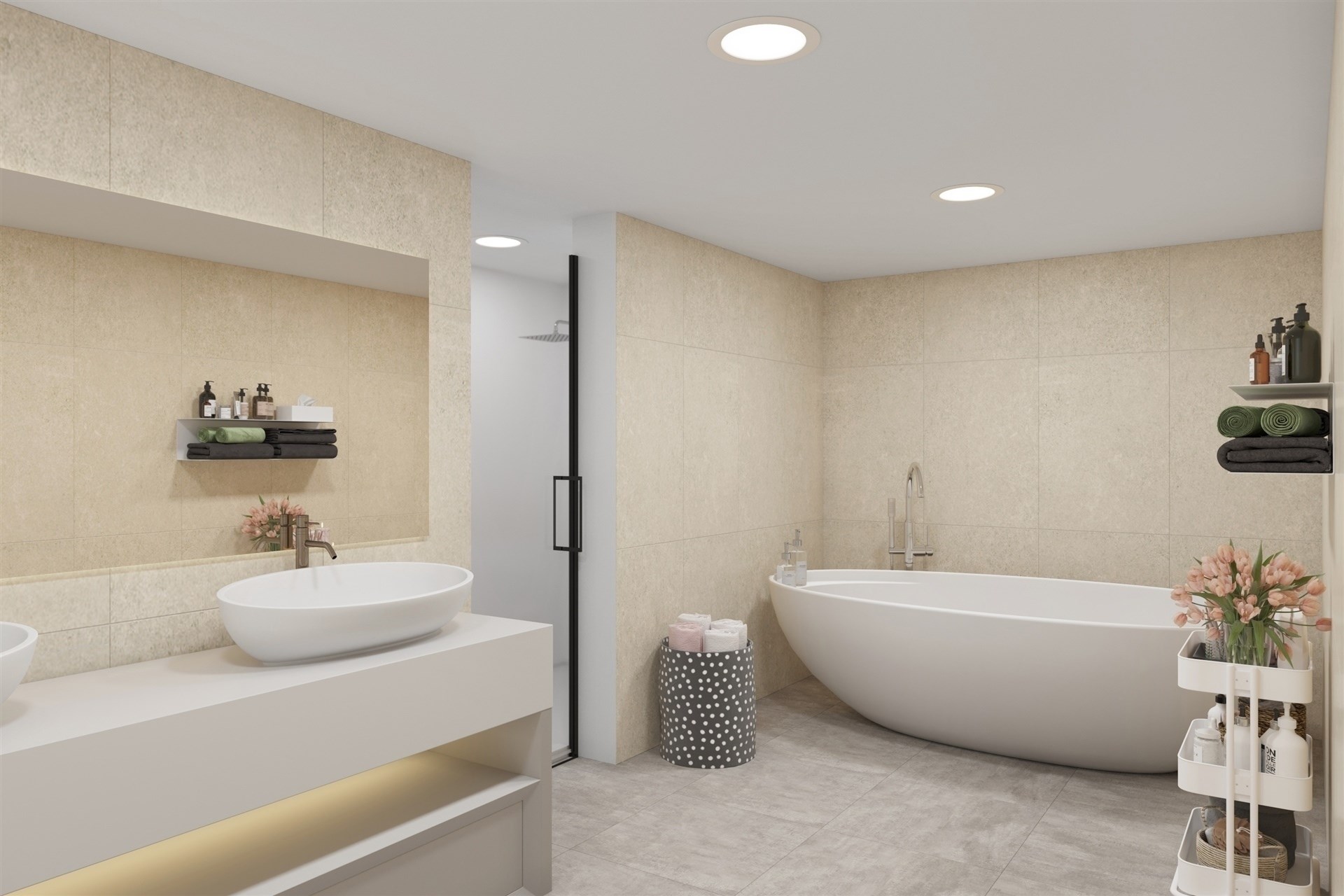 Residentie ARBOR - Ruim gelijkvloersappartement (128m²) met 2 slaapkamers en tuin - foto 3