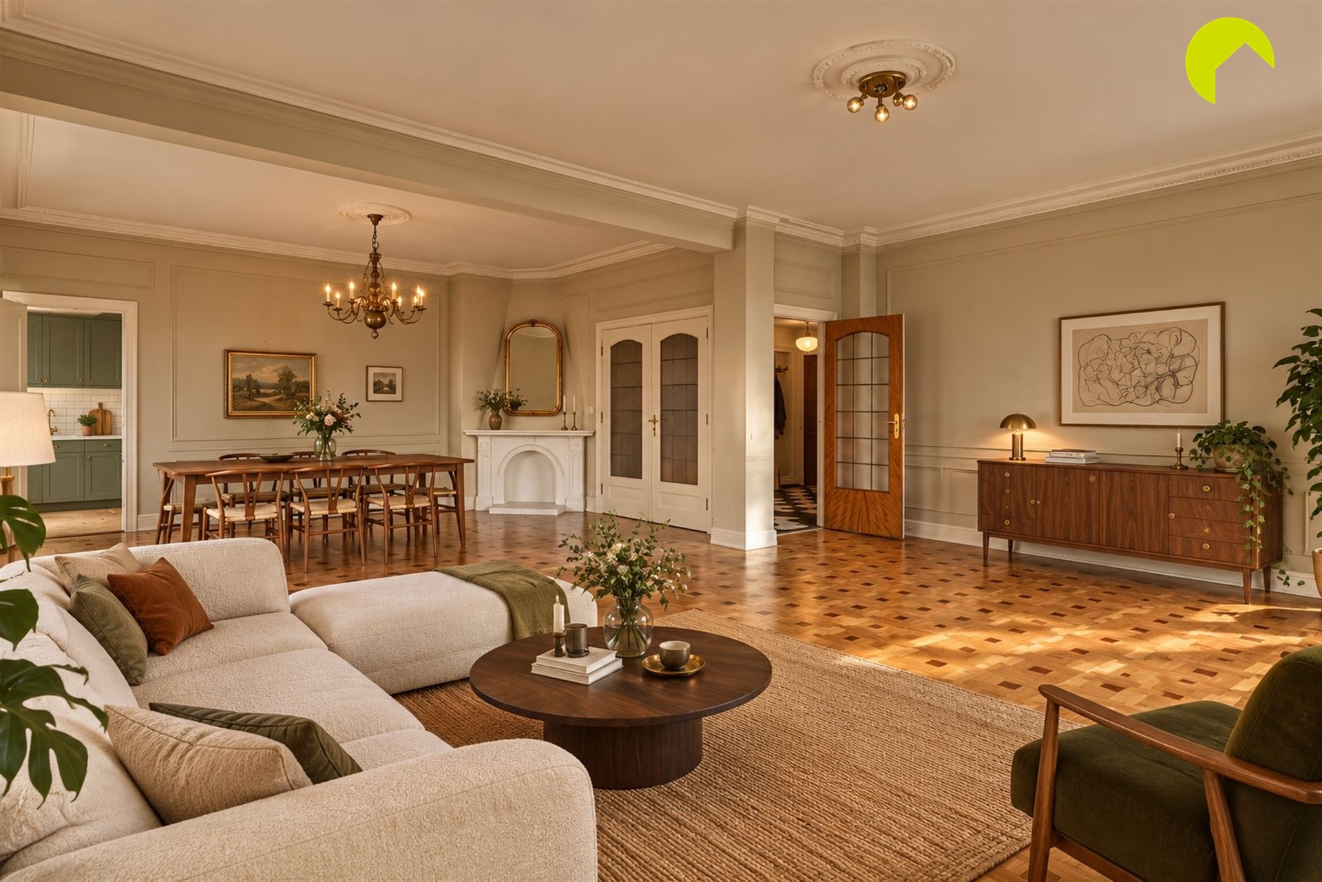 Stijlvol appartement (140m²) met allure, ruimte en potentieel op een toplocatie - foto 3