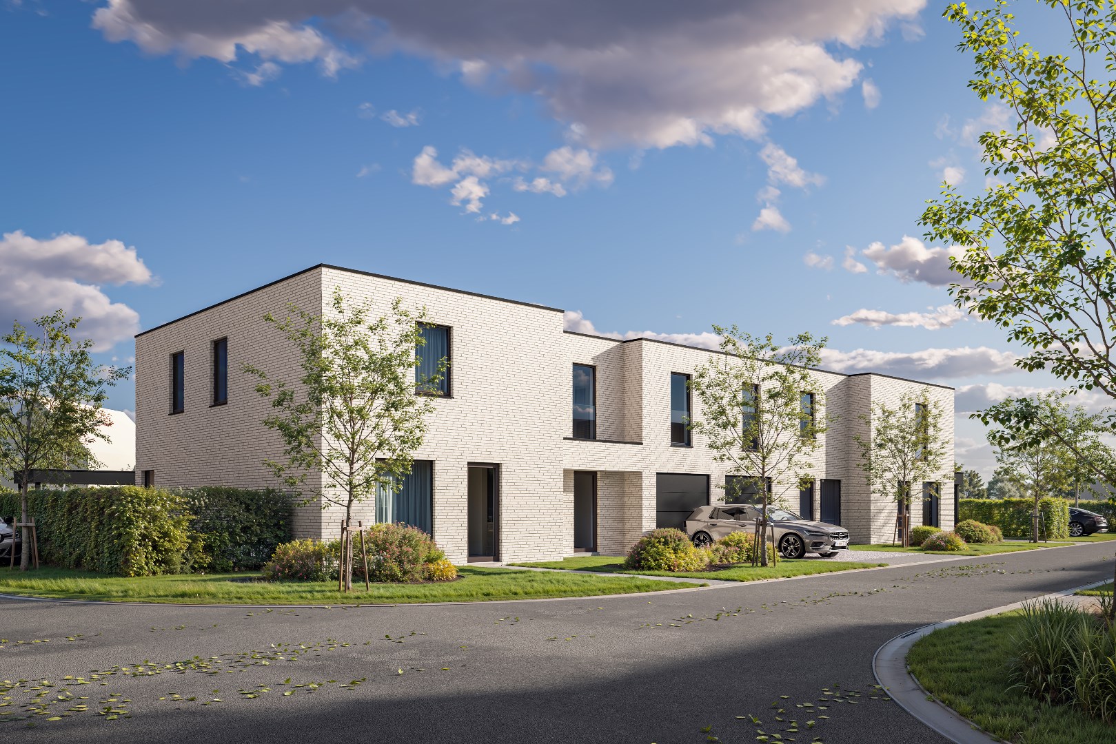 Moderne & energiezuinige halfopen nieuwbouwwoning in Waregem - foto 1