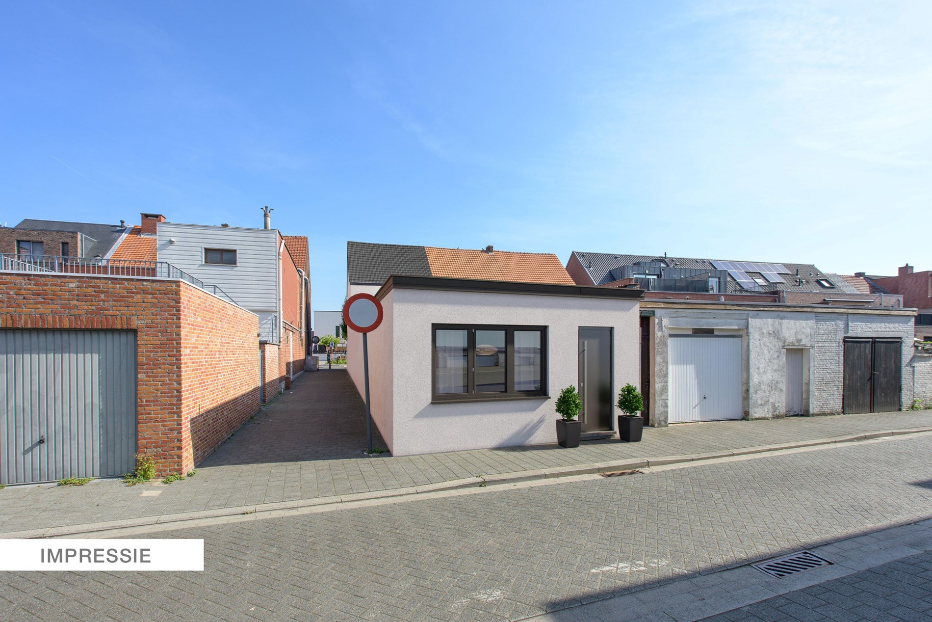Interessante handelswoning en achterliggende woning in het centrum van Sint-Lenaarts - foto 4