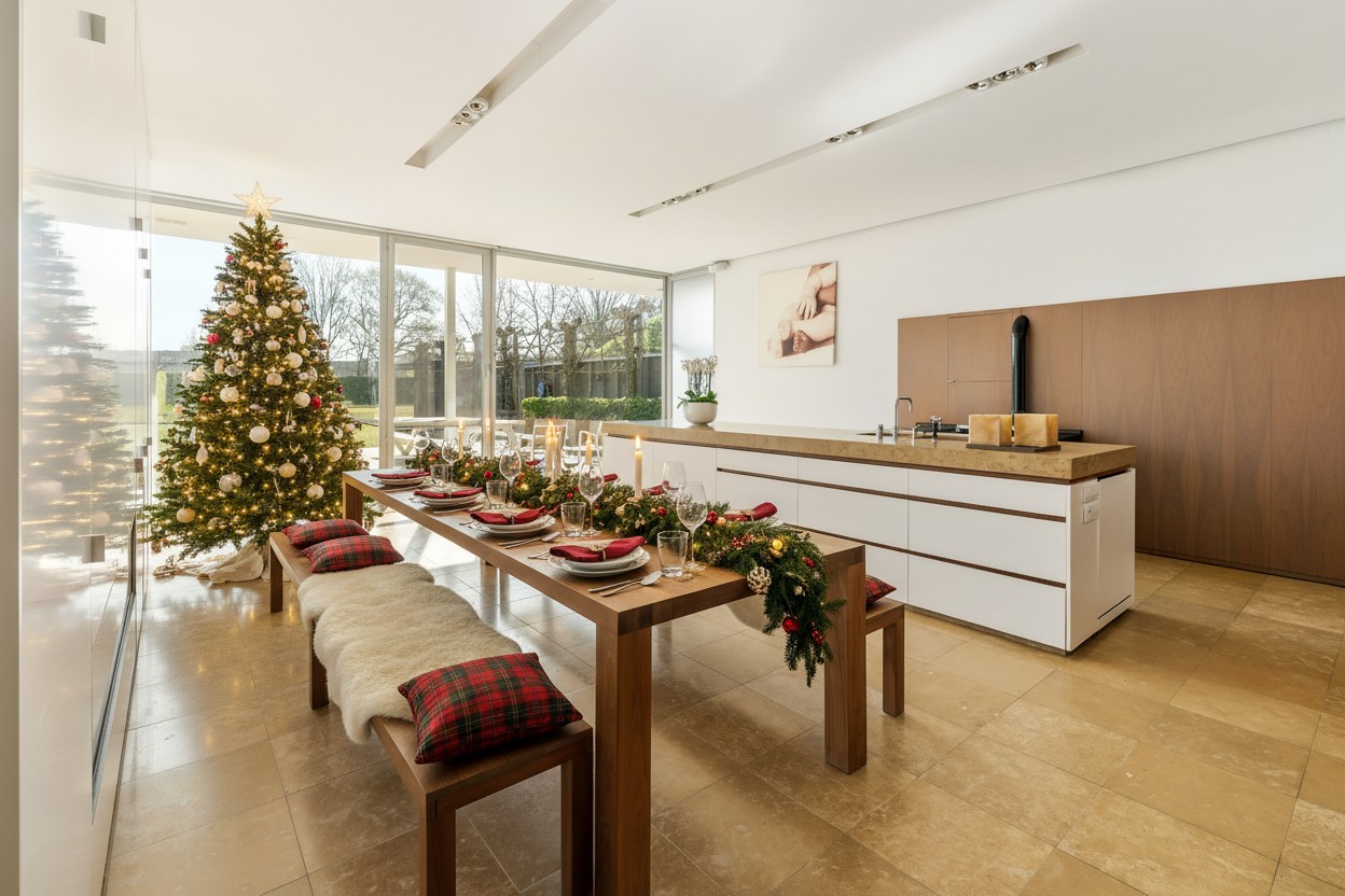 Strakke villa met buitenzwembad, wellness en kantoor/praktijk op 3.140 m² te Dessel - foto 1