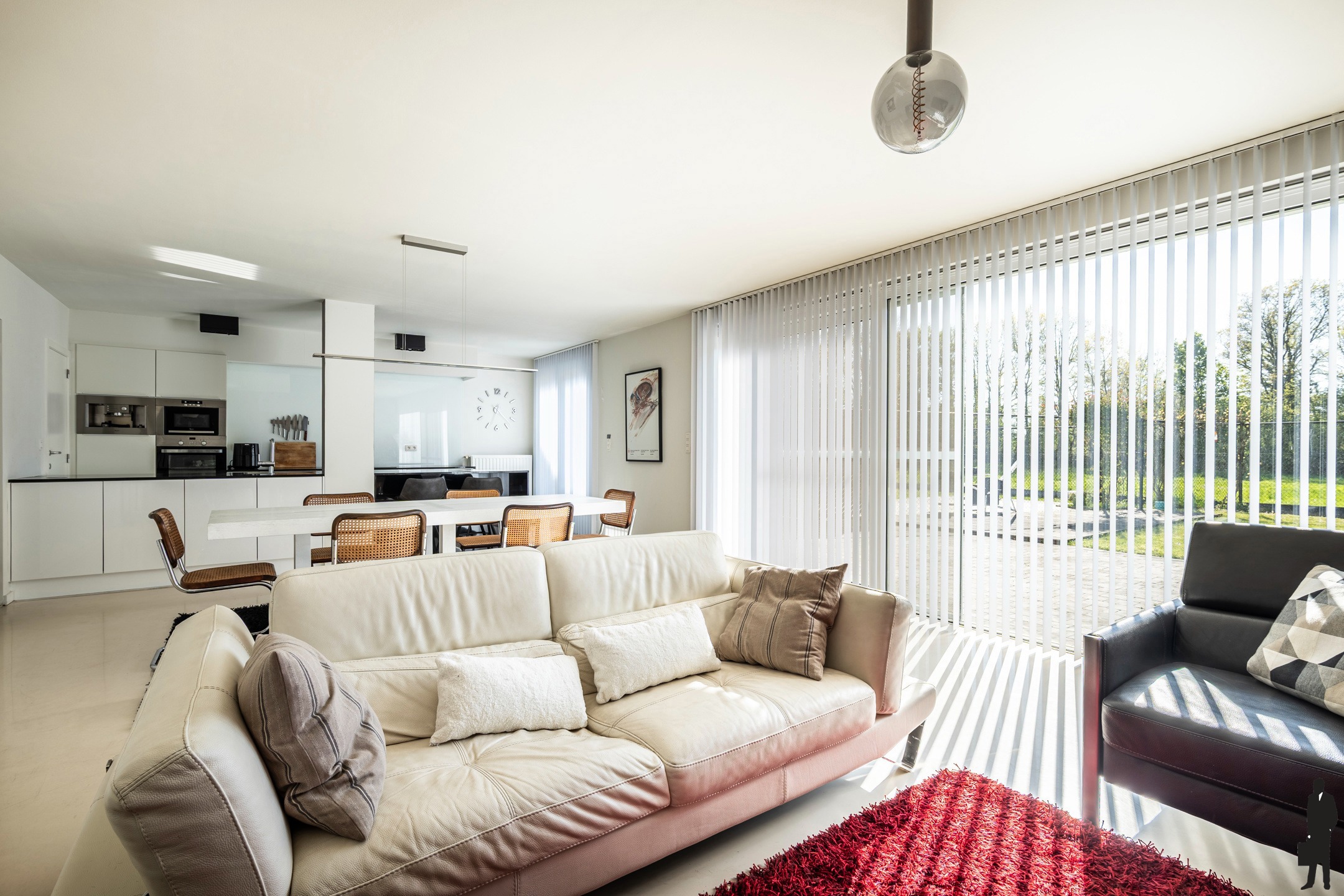 Gemeubeld gelijkvloers appartement met 2 slpks en tuin - foto 5