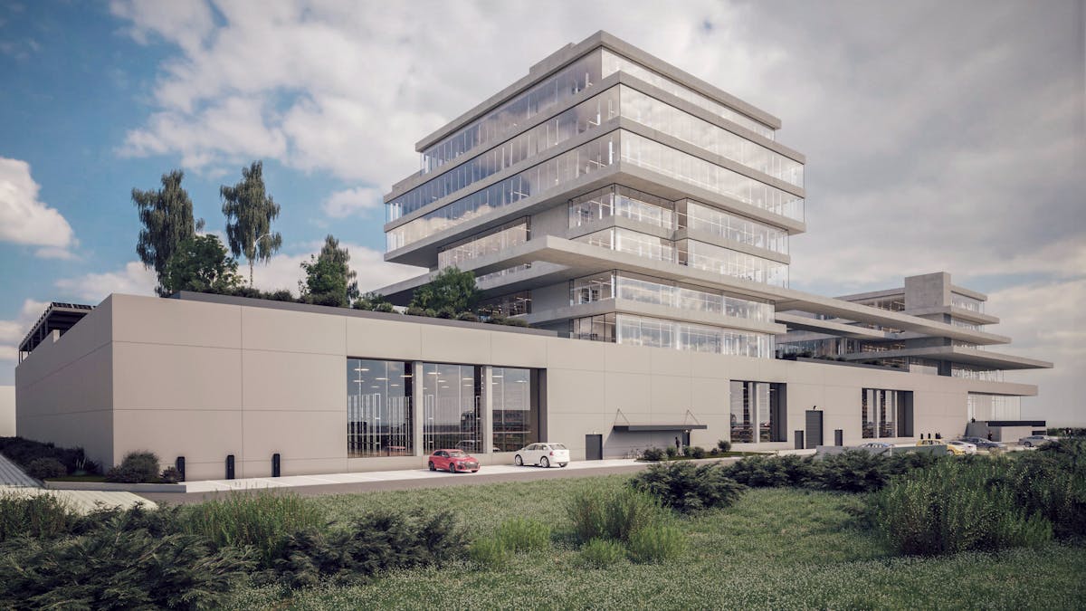Magazijn van ca. 704 m² te huur in "The Edge" in Waregem - foto 1